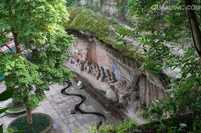 重慶市內(nèi)、大足寶頂石刻雙臥四日游